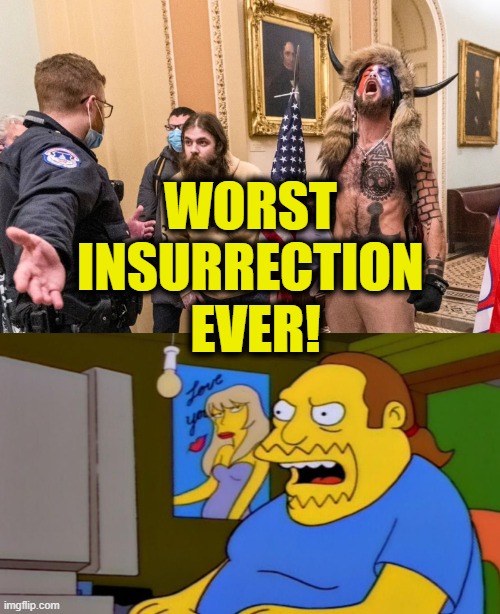 Worst Insurrection Ever |  WORST 
INSURRECTION 
EVER! | made w/ Imgflip meme maker