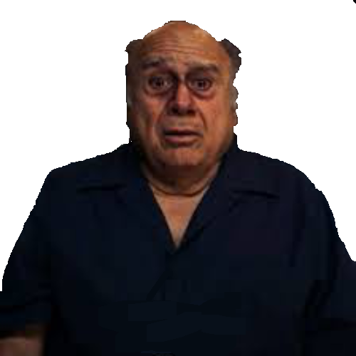 High Quality Danny Devito cry Blank Meme Template
