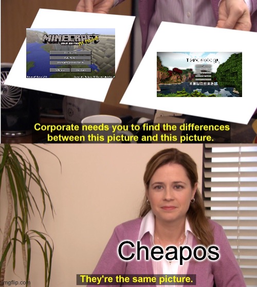 They're The Same Picture | Cheapos | image tagged in memes,they're the same picture | made w/ Imgflip meme maker