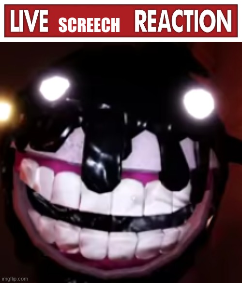 live screech reaction | image tagged in live screech reaction | made w/ Imgflip meme maker