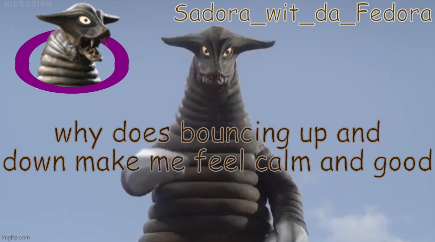 nki'l | why does bouncing up and down make me feel calm and good | made w/ Imgflip meme maker