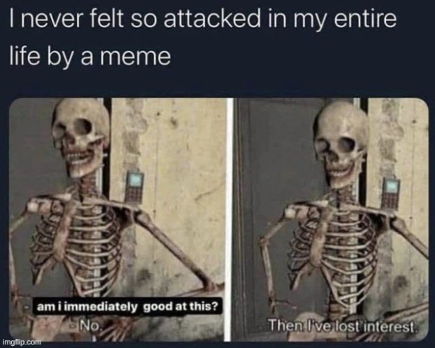 me fr | image tagged in skeleton,memes,not a repost | made w/ Imgflip meme maker