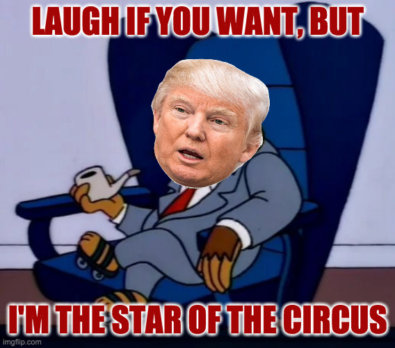 LAUGH IF YOU WANT, BUT I'M THE STAR OF THE CIRCUS | made w/ Imgflip meme maker