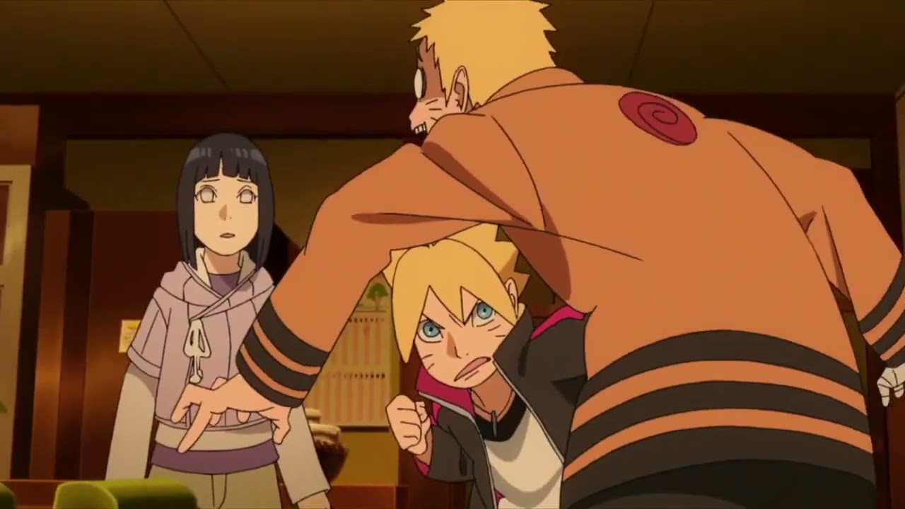Baruto checking if Naruto is a clone Blank Meme Template