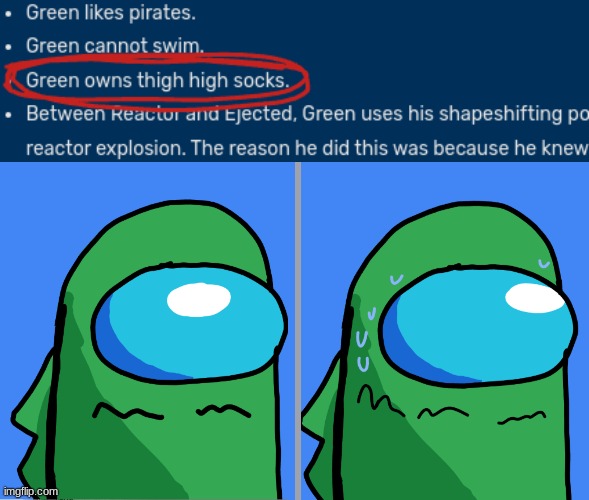 Green got's some explaining to do | image tagged in sus | made w/ Imgflip meme maker