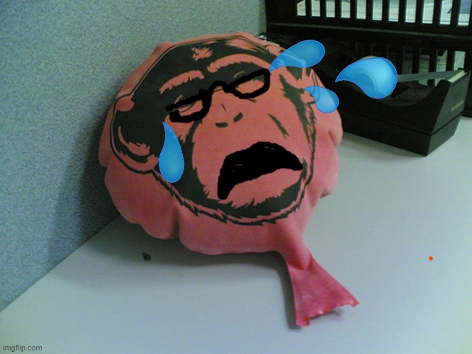 crying fart bag | image tagged in funny | made w/ Imgflip meme maker