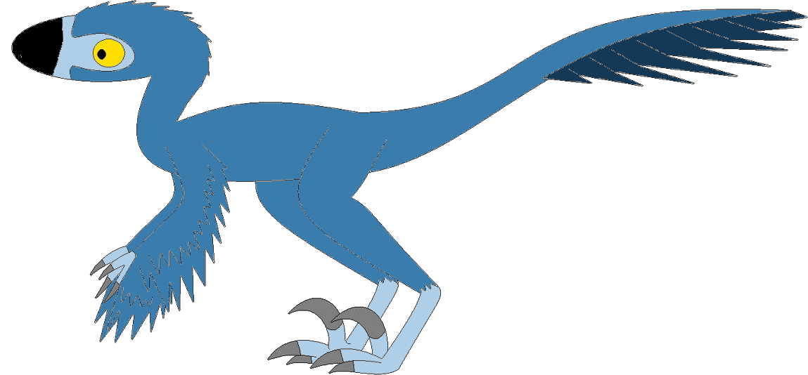 High Quality Paleo24 (Utahraptor form) Blank Meme Template