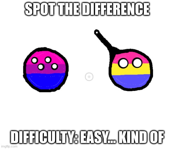 SPOT THE DIFFERENCE; DIFFICULTY: EASY... KIND OF | made w/ Imgflip meme maker