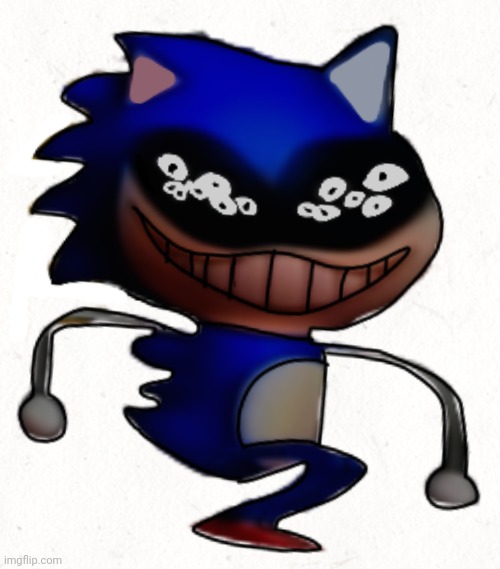 Spooky sonic | image tagged in spooky sonic | made w/ Imgflip meme maker