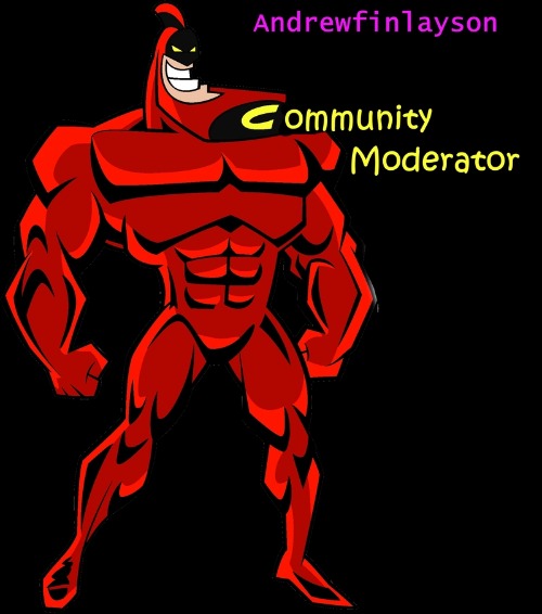 community moderator | ANDREWFINLAYSON; COMMUNITY MODERATOR | image tagged in community moderator,now you know | made w/ Imgflip meme maker