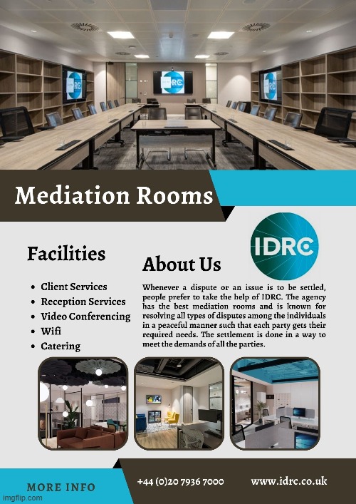 Mediation Rooms | image tagged in mediation rooms,arbitration hearing rooms london,arbitration centre | made w/ Imgflip meme maker