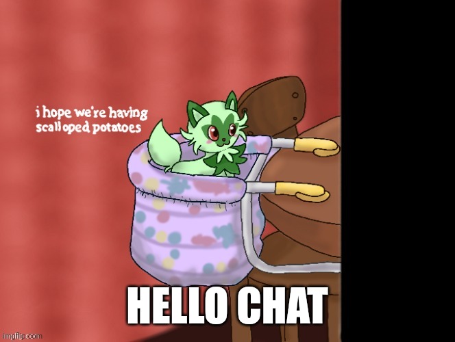 HELLO CHAT | made w/ Imgflip meme maker