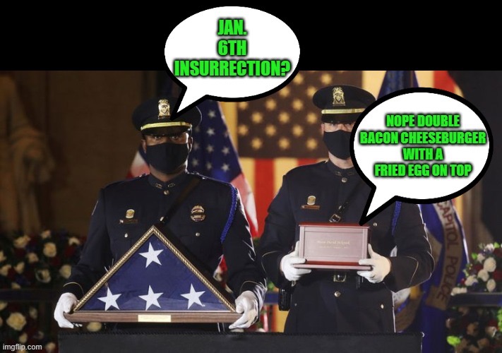Officer Brian Sicknick was not murdered | image tagged in the truth | made w/ Imgflip meme maker