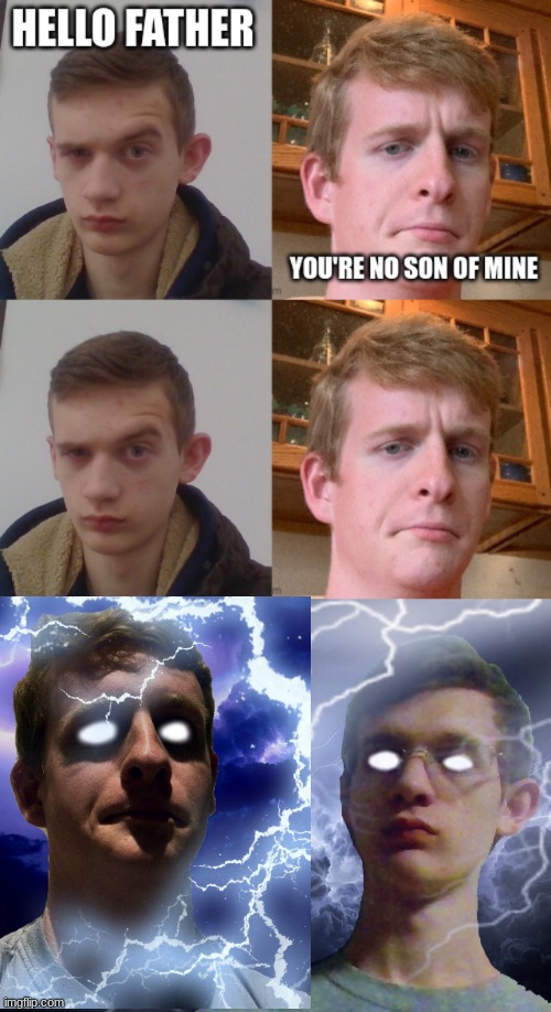 image tagged in corrupt irl funny lightning man | made w/ Imgflip meme maker