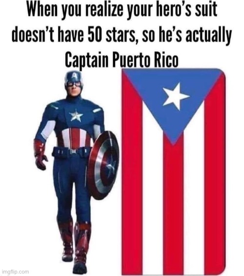Captain Puerto Rico | image tagged in captain puerto rico,funny memes | made w/ Imgflip meme maker