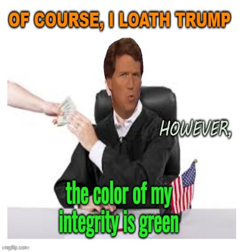 Journalistic integrity? Just give me money | image tagged in trump,maga,fox news,money money,politics | made w/ Imgflip meme maker