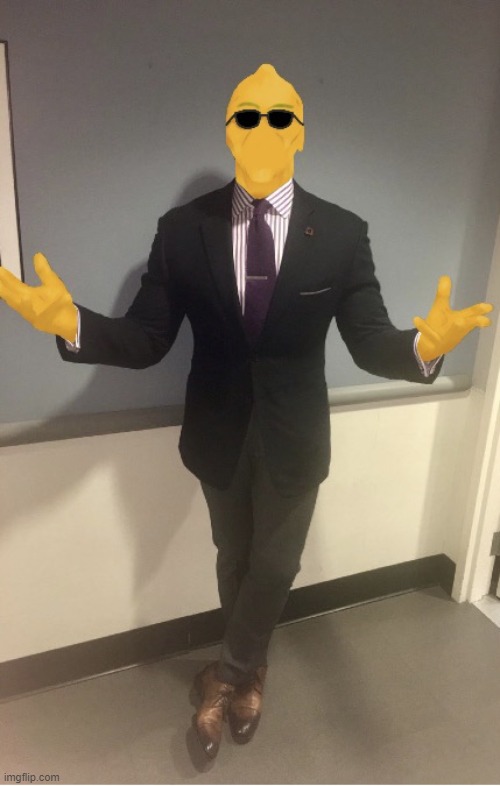 lemon man | made w/ Imgflip meme maker