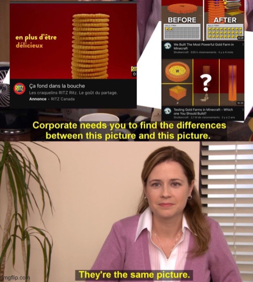 image tagged in memes,funny,minecraft | made w/ Imgflip meme maker