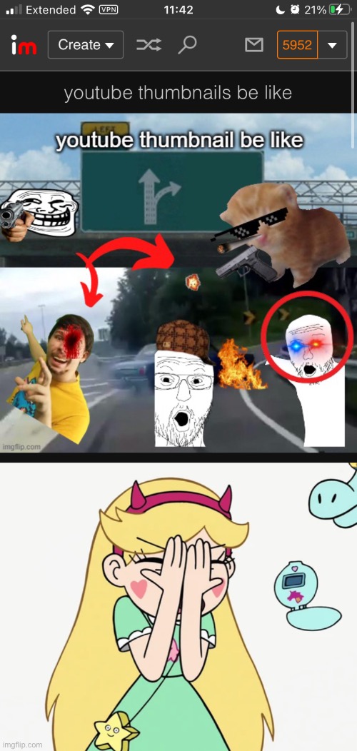 Why tf does this exist | image tagged in star butterfly severe facepalm,imgflip,memes,funny,star vs the forces of evil,why | made w/ Imgflip meme maker