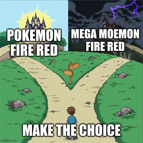 Pokemon Mega Moemon FireRed