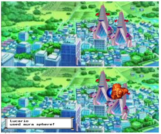twin towers in pokemon | image tagged in twin towers idk i didn't watch the show | made w/ Imgflip meme maker