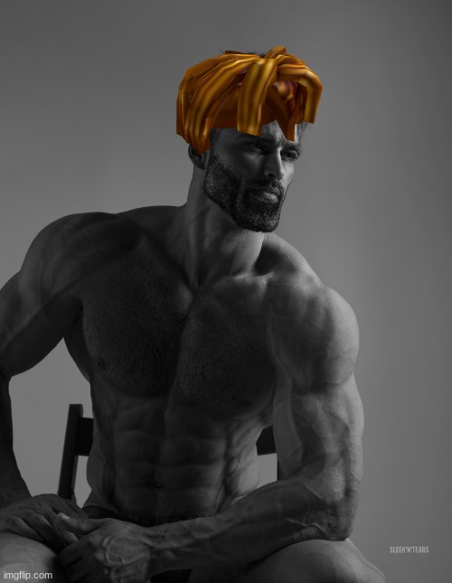 Giga Chad | image tagged in giga chad | made w/ Imgflip meme maker