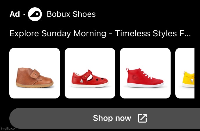 Bobux shoes | made w/ Imgflip meme maker