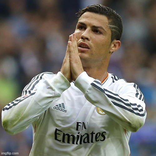 RONALDO PRAYER | image tagged in ronaldo prayer | made w/ Imgflip meme maker