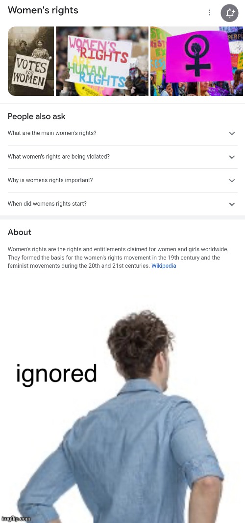 ignored | image tagged in ignored | made w/ Imgflip meme maker