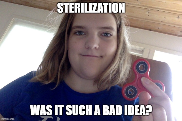 Autism | STERILIZATION; WAS IT SUCH A BAD IDEA? | image tagged in autism | made w/ Imgflip meme maker