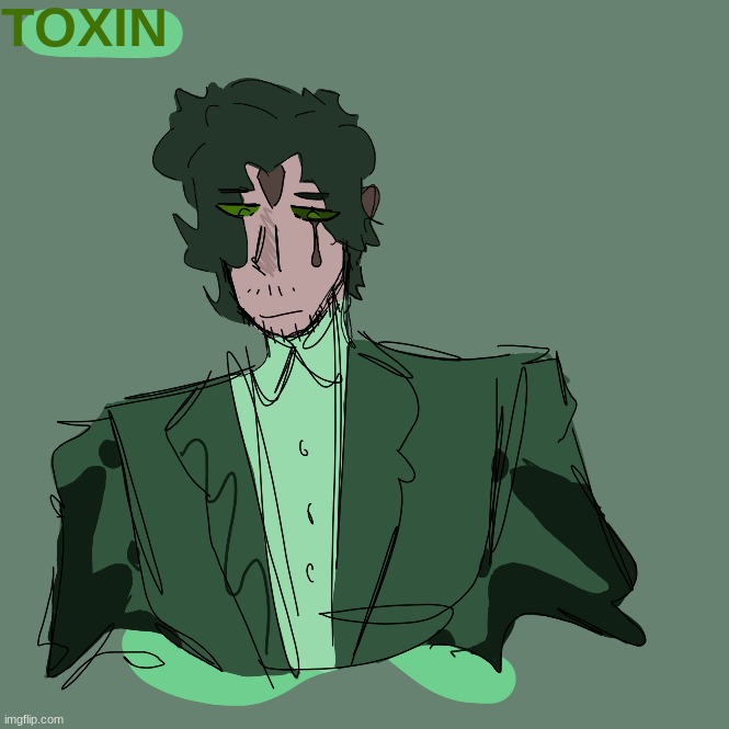 toxin character sheet | made w/ Imgflip meme maker