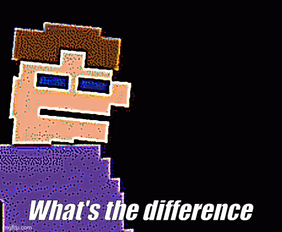 High Quality What's the difference Blank Meme Template