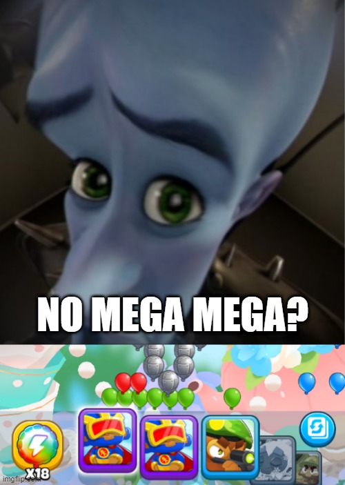 no megamega? | NO MEGA MEGA? | image tagged in megamind peeking | made w/ Imgflip meme maker