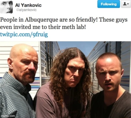 Shit gets Weird in Albuquerque | made w/ Imgflip meme maker