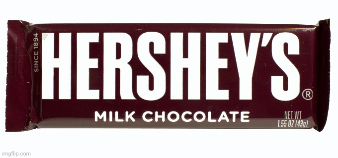 Hershey's milk chocolate Blank Meme Template