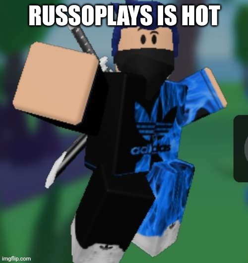 MR BEEEEEAAAAAA | RUSSOPLAYS IS HOT | image tagged in mr beeeeeaaaaaa | made w/ Imgflip meme maker