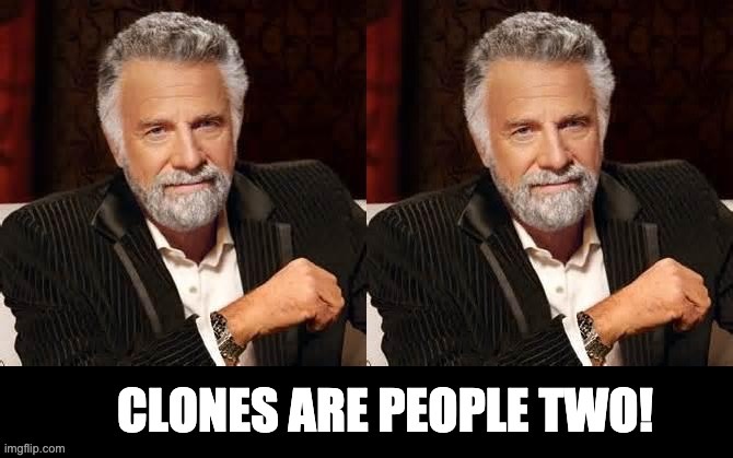 Clones | image tagged in bad pun | made w/ Imgflip meme maker