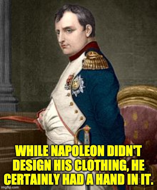 Napolean | image tagged in bad pun,dad joke | made w/ Imgflip meme maker