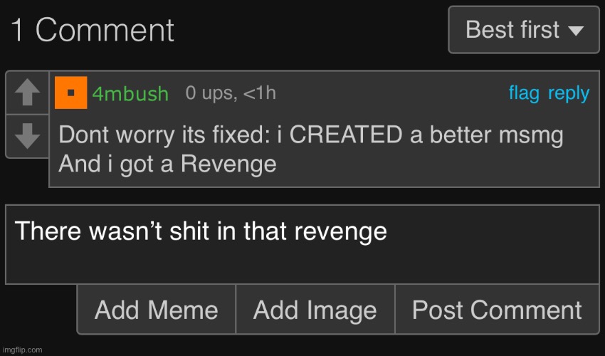 made w/ Imgflip meme maker