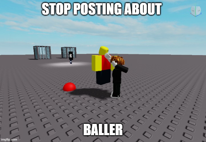 stop | STOP POSTING ABOUT; BALLER | made w/ Imgflip meme maker