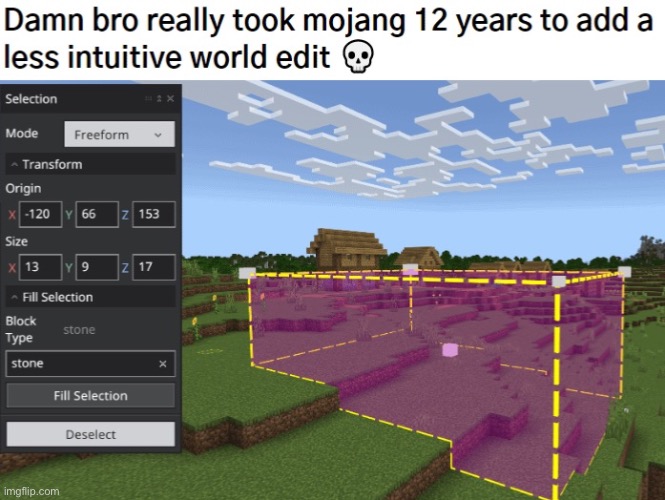 image tagged in minecraft,memes,funny | made w/ Imgflip meme maker