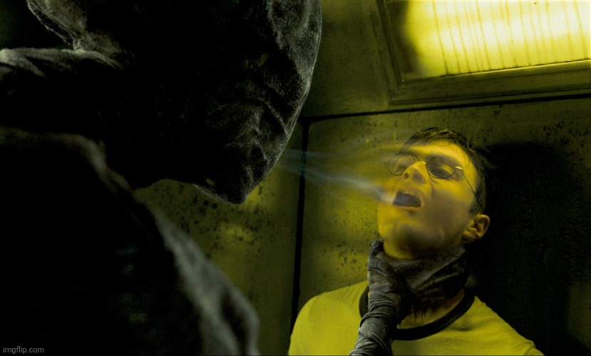 Dementor Kiss | image tagged in dementor kiss | made w/ Imgflip meme maker