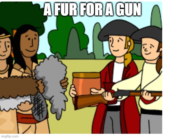 A FUR FOR A GUN | made w/ Imgflip meme maker