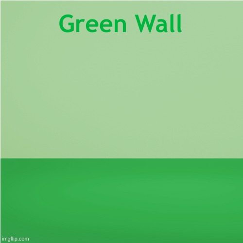 Green Wall | Green Wall | image tagged in wall,funny,gaming,dogs,cats,random | made w/ Imgflip meme maker