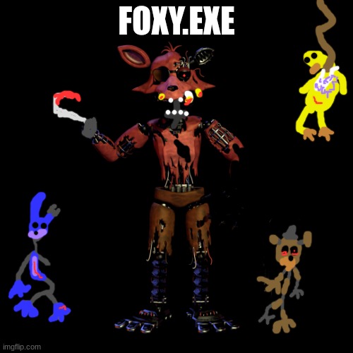 fnaf withered foxy Memes & GIFs - Imgflip