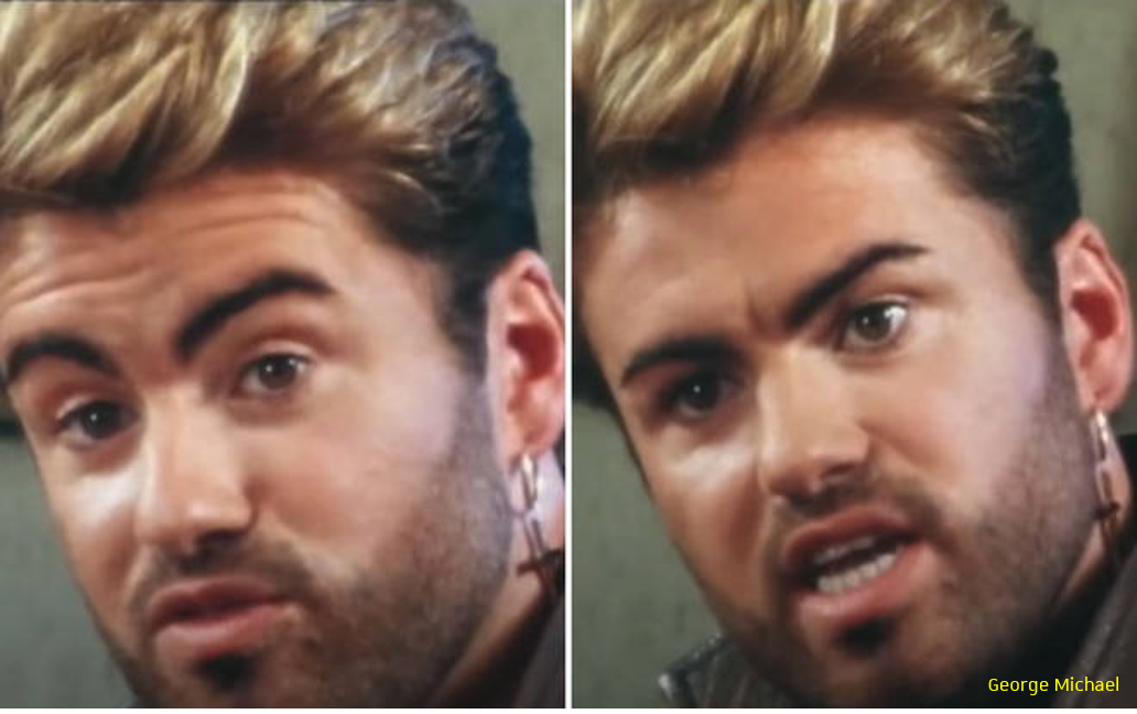 High Quality George Michael Angry Blank Meme Template