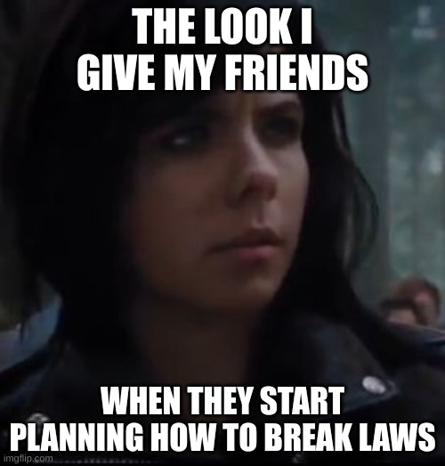 Wait a minute, where did i leave them last?! | THE LOOK I GIVE MY FRIENDS; WHEN THEY START PLANNING HOW TO BREAK LAWS | image tagged in percy jackson | made w/ Imgflip meme maker