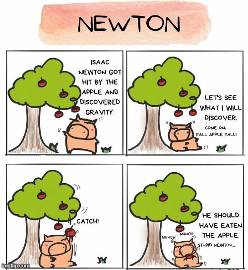 Eat the Apple | image tagged in comics | made w/ Imgflip meme maker