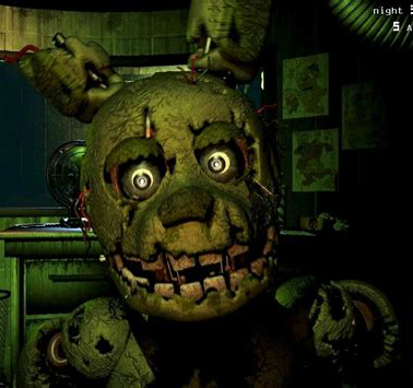 High Quality Spring trap jump scare image Blank Meme Template