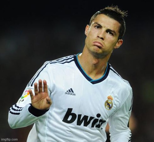 Ronaldo Calm Down | image tagged in ronaldo calm down | made w/ Imgflip meme maker